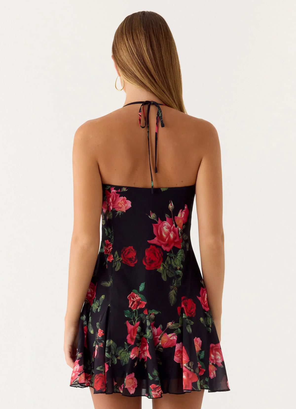 Nikyta Micro Mini Dress - Midnight Bloom