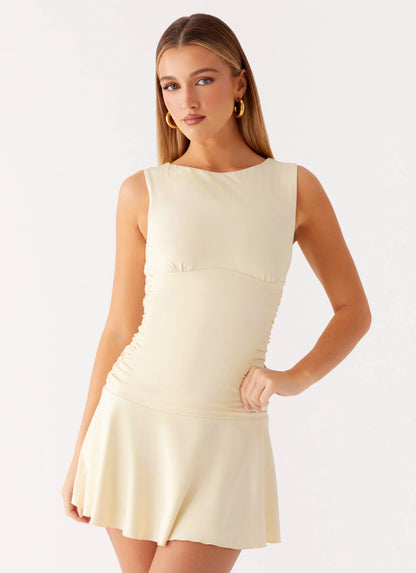 Kelda Mini Dress - Yellow