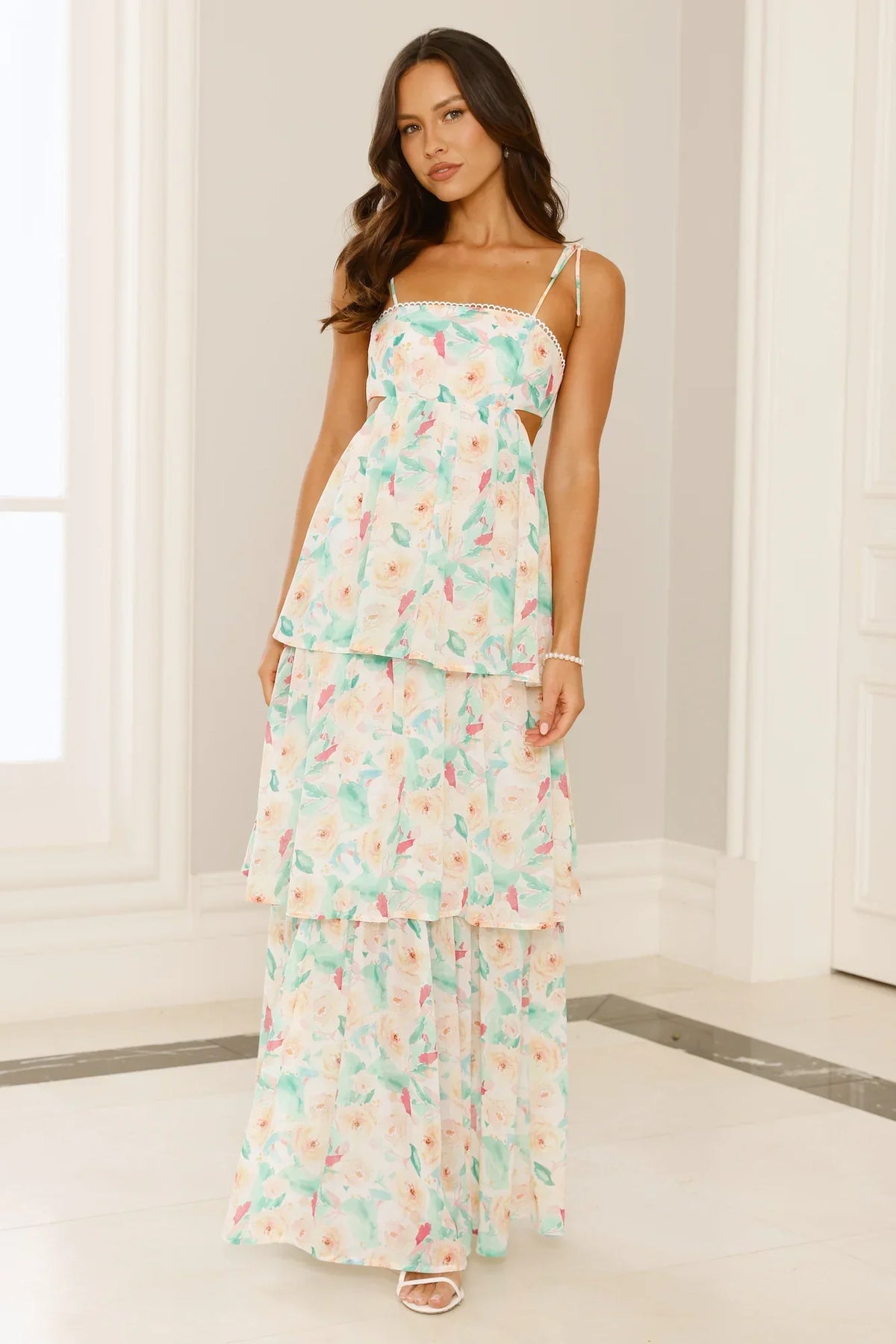 Hamilton Island Maxi Dress Green