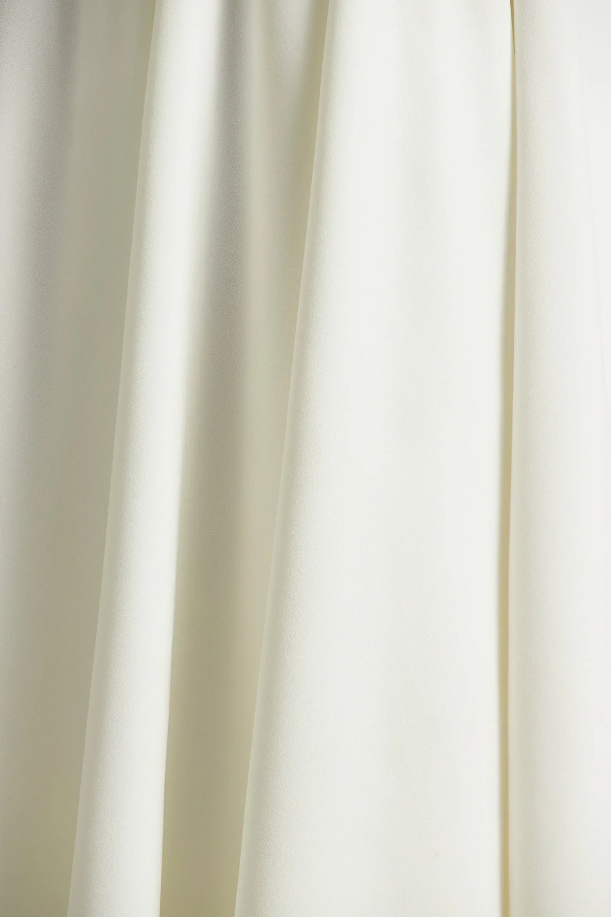 Bellamy | Cream Crew-Neck Long Sleeve Midi Dress