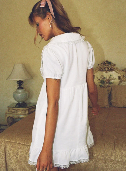 Penelofie Mini Dress White