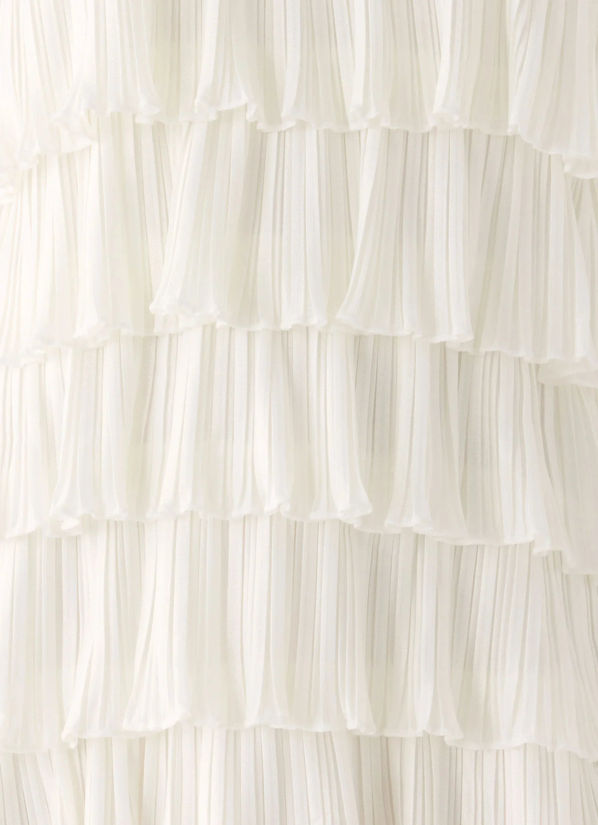 Lunar Bloom Mini Dress - Ivory